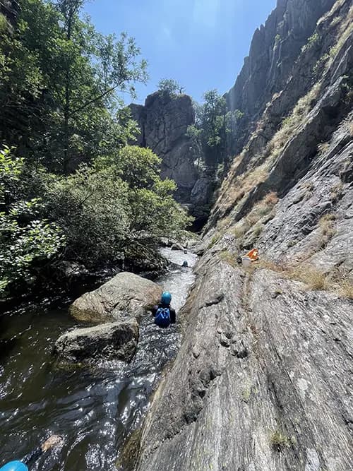 vue d'ensemble des gorges du banquet